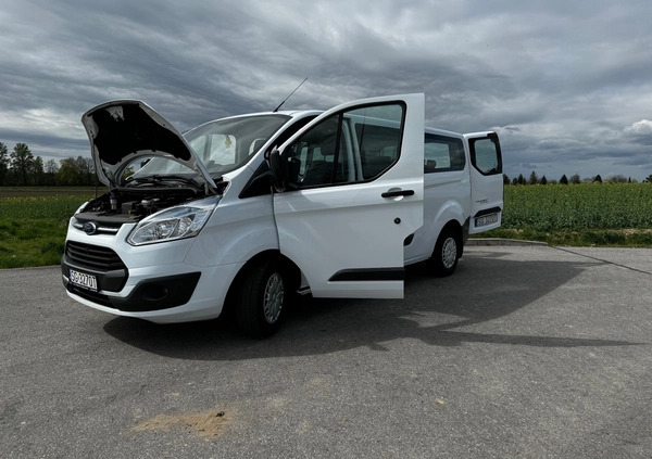 Ford Transit Custom cena 66900 przebieg: 243300, rok produkcji 2015 z Gliwice małe 154